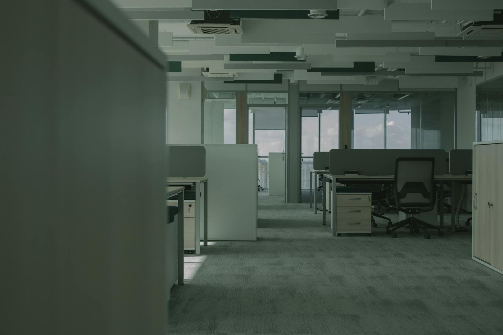 Trockenbau-Ausbau von Büroflächen